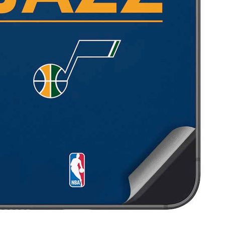NBA Utah Jazz Standard - Black Galaxy A14 5G Skin